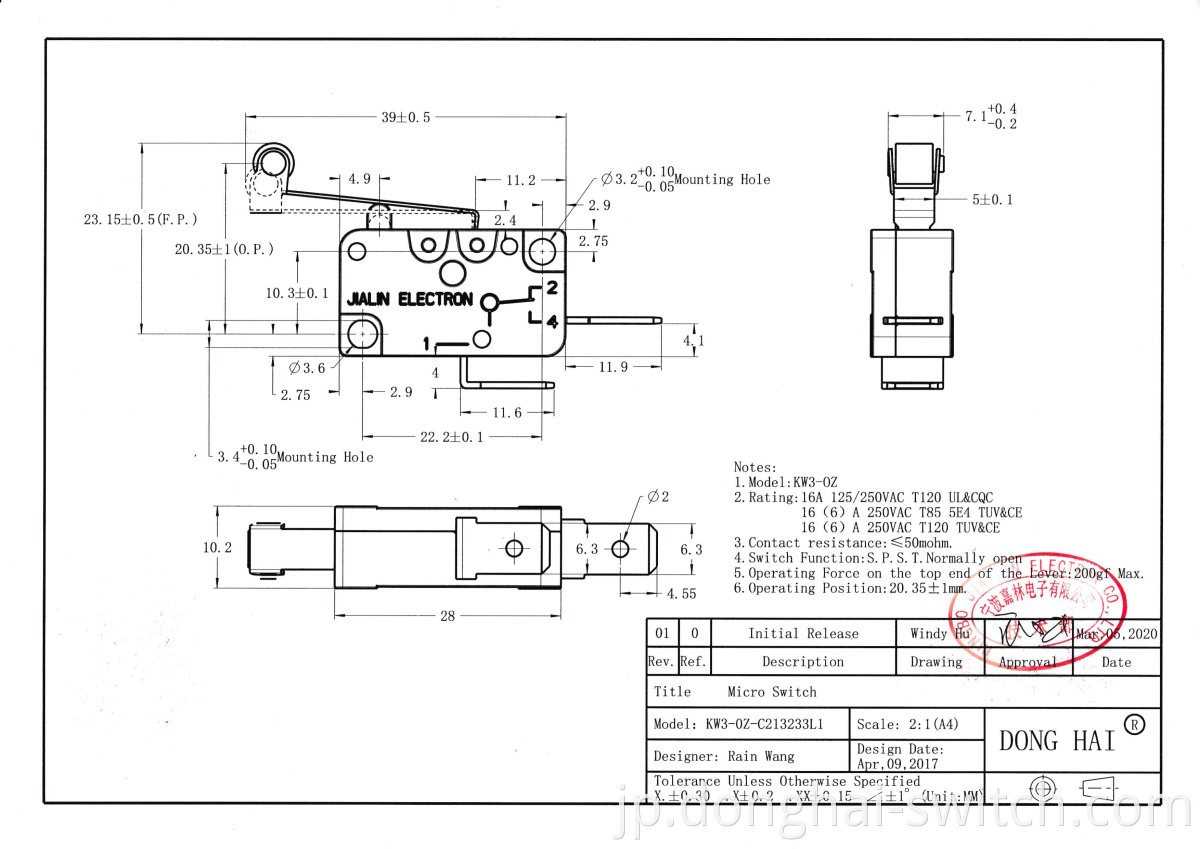 Micro Switch